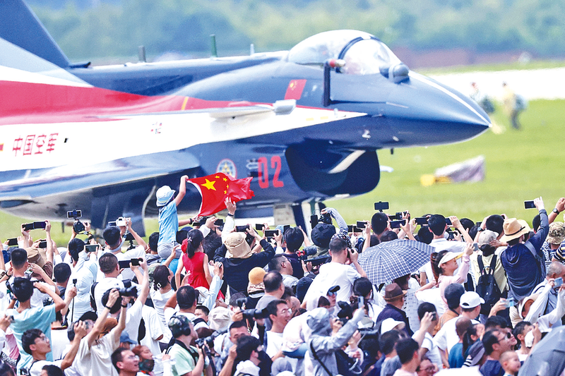 午夜视频A大黑鸡巴长春航空展迎来首个公众日